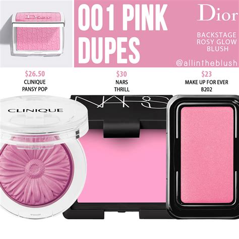 dupe dior rosy glow blush|dior blush 001 dupe.